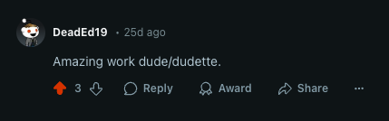 Positive Reddit comment about Proxima (9 of 9)